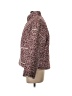 Unbranded 100% Polyester Floral Burgundy Jacket Size S - photo 5