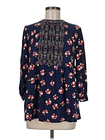 One September 3/4 Sleeve Blouse (view 1)