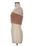 Zara Solid Tan Brown Tube Top Size M - photo 5