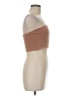 Zara Solid Tan Brown Tube Top Size M - photo 4