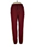 Fabletics Color Block Burgundy Track Pants Size L - photo 1