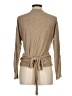 J.Crew Tan Long Sleeve Top Size M - photo 2