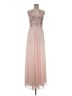 DB Studio 100% Polyester Pink Cocktail Dress Size 8 - photo 1