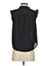 Ann Taylor LOFT Outlet 100% Polyester Black Sleeveless Blouse Size XS (petite) - photo 2