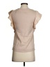 Theory Tan Sleeveless Silk Top Size P (petite) - photo 2