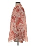 Pilcro 100% Modal Paisley Orange Long Sleeve Blouse Size S - photo 5