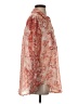 Pilcro 100% Modal Paisley Orange Long Sleeve Blouse Size S - photo 4
