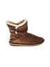 Bearpaw 100% Leather Brown Ankle Boots Size 8 - photo 1