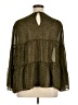 MICHAEL Michael Kors Green Long Sleeve Blouse Size XL - photo 2