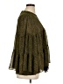MICHAEL Michael Kors Green Long Sleeve Blouse Size XL - photo 4