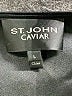St. John Caviar Black Sleeveless Top Size L - photo 7