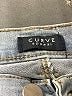 Curve Appeal Solid Blue Jeans Size 30 waist - photo 7