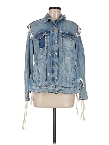 Trafaluc by Zara Denim Jacket (view 1)