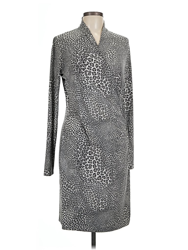 Pre-owned Norma Kamali Cocktail Dress In Gray
