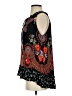 BILA 100% Rayon Black Sleeveless Blouse Size S - photo 5