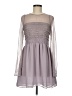 Free People 100% Polyester Gray Cocktail Dress Size 8 - photo 1