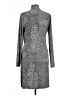 Norma Kamali Animal Print Gray Cocktail Dress Size L - photo 2