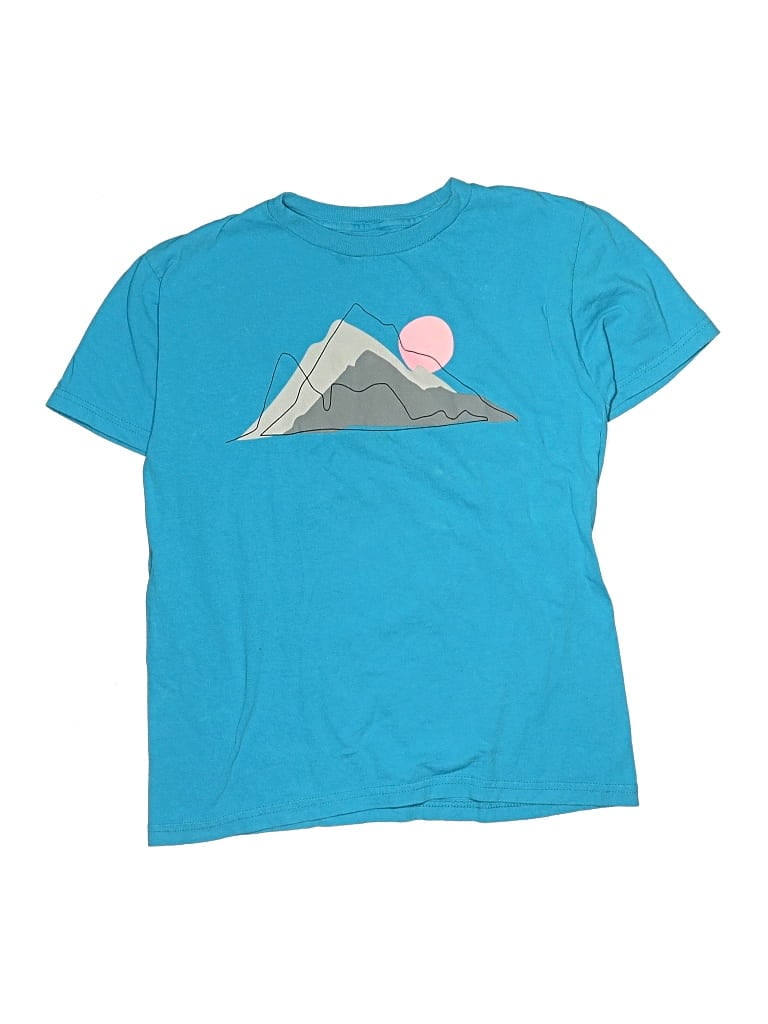 Pre-owned Capsule Kids' Short Sleeve T-shirt In Teal