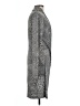 Norma Kamali Animal Print Gray Cocktail Dress Size L - photo 4