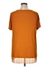 Logo Layers Orange Short Sleeve Top Size 1X - photo 2