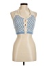 Unbranded Blue Sleeveless Blouse Size 8 (estimated) - photo 1