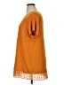 Logo Layers Orange Short Sleeve Top Size 1X - photo 5