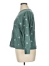 Draper James 100% Cotton Teal Green Pullover Sweater Size 1X - photo 5