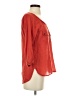 One September 100% Cotton Red 3/4 Sleeve Top Size P (petite) - photo 4