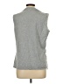 Coldwater Creek Silver Sleeveless Blouse Size L - photo 2