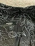 Express Paisley Black Long Sleeve Button-Down Shirt Size L - photo 7
