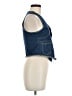 Levi's 100% Cotton Blue Sleeveless Button-Down Shirt Size 16 - photo 4