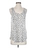 H&M Conscious 100% Polyester Silver Tank Top Size S - photo 1
