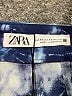 Zara Tie-dye Blue Casual Skirt Size XS - photo 4