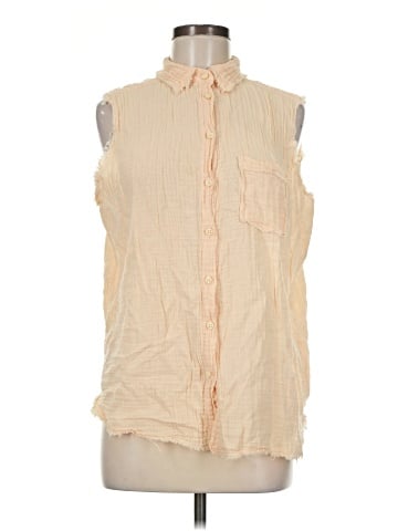 Stark X Sleeveless Button-Down Shirt (view 1)
