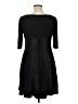 Connected Apparel Black Casual Dress Size 14 Petite - photo 2