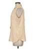 Stark X 100% Cotton Ivory Sleeveless Button-Down Shirt Size M - photo 5