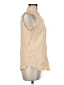 Stark X 100% Cotton Ivory Sleeveless Button-Down Shirt Size M - photo 4