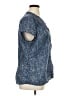Eddie Bauer Blue Short Sleeve Blouse Size XL - photo 4