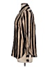 J.Crew Stripes Brown Long Sleeve Button-Down Shirt Size 10 - photo 5