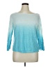 Eddie Bauer Teal 3/4 Sleeve Top Size XL - photo 1
