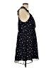 Madewell 100% Polyester Hearts Black Casual Dress Size 10 - photo 4