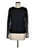 Zara Black Long Sleeve Top Size M - photo 1