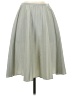 Poleci Solid Gray Formal Skirt Size 2 - photo 1