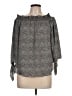 MICHAEL Michael Kors Gray 3/4 Sleeve Blouse Size L - photo 1