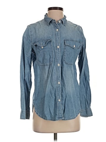 Madewell Denim Button-Up Shirt in Bluffton Wash (view 1)