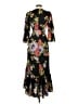 Cinq à Sept 100% Polyester Floral Black Cocktail Dress Size 0 - photo 2