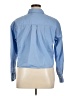 TOPTEN Blue Long Sleeve Blouse Size XL - photo 2
