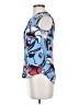 J.Crew 100% Silk Blue Blouse Size 00 - photo 5