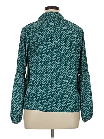 Blue Rain Long Sleeve Blouse (view 2)