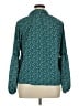 Blue Rain Teal Long Sleeve Blouse Size XL - photo 2